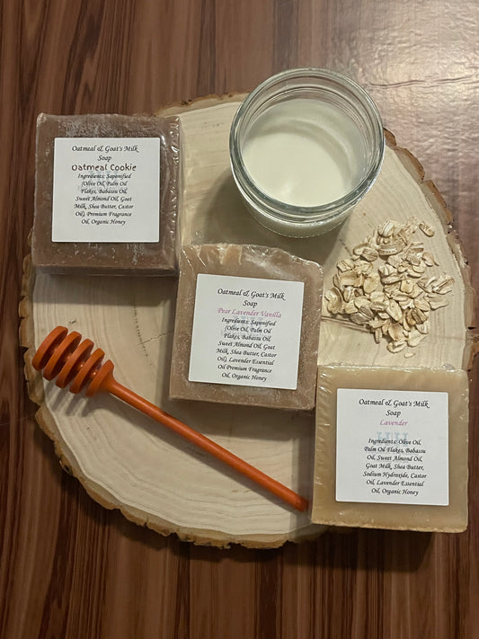 Oatmeal Goat Milk & Honey Soap